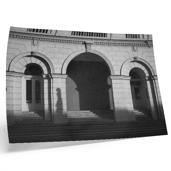Stampa su tela moderna Architettura elegante, archi classici, ombre