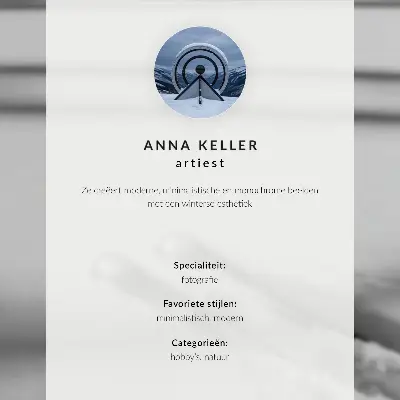 Poster onde dell'oceano con surfista in stile minimalista