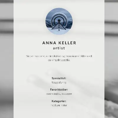 Poster onde dell'oceano con surfista in stile minimalista