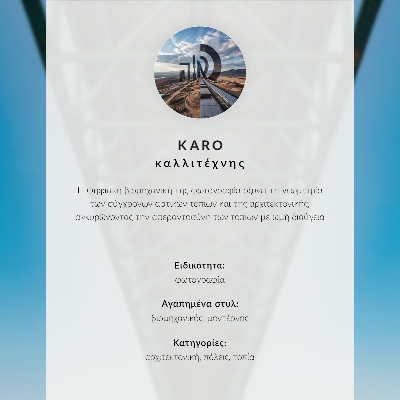 Poster La città di sera con gli incredibili colori del tramonto