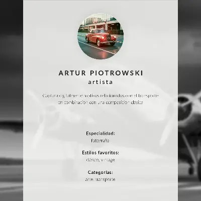Poster aereo classico in tonalità giallo, grigio e blu
