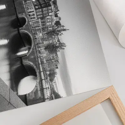 Poster ponti eleganti, architettura classica e canali