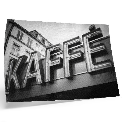 Poster Cornice minimalista in stile urbano al neon