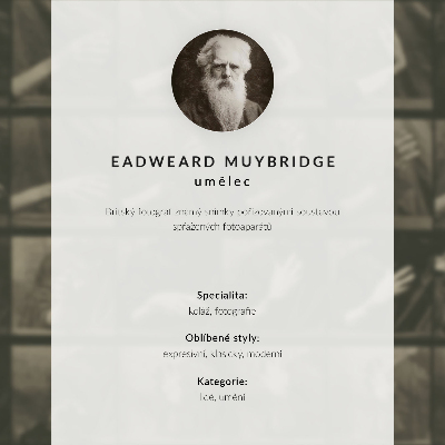 Poster Tavola numero 73. Girarsi sorpreso e fuggire (1887) di Eadweard Muybridge