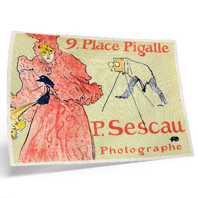 Poster Le Photographe Sescau (1894) stampa ad alta risoluzione di Henri de Toulouse-Lautrec