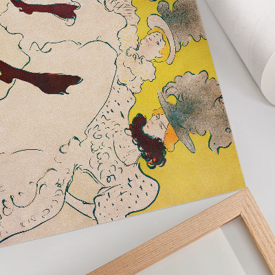 Poster murale di alta qualità La troupe di Mademoiselle Eglantine (1896) stampa ad alta risoluzione di Henri de Toulouse-Lautrec