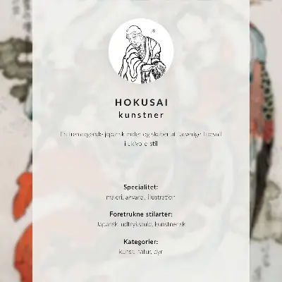 Gigli (1833–1834 circa) di Katsushika Hokusai stampa su tela moderna in alta risoluzione