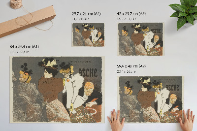 Poster murale di alta qualità Asche di Théophile-Alexandre Pierre Steinlen