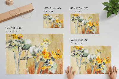 Poster murale di alta qualità Fiori d'arancio (1915) di Hannah Borger Overbeck