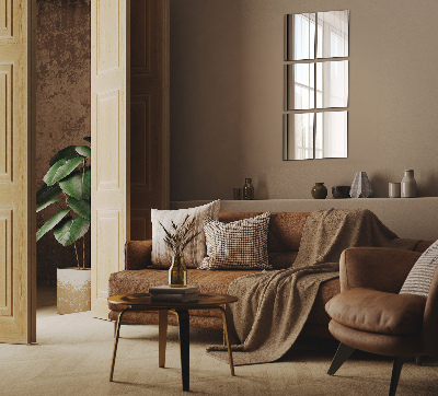 Piastrelle specchio adesive rectangulares