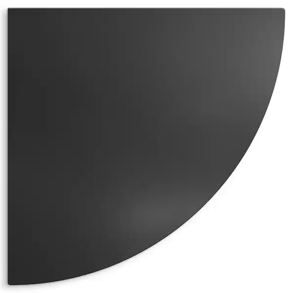 Piastra per barbecue a quarto di cerchio 100x100 cm