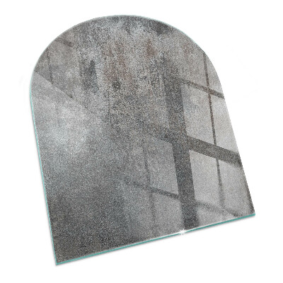 Vetro sotto stufa semi-ovale Texture superficiale grezza