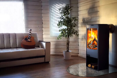 Vetro sotto stufa semi-ovale Texture superficiale grezza