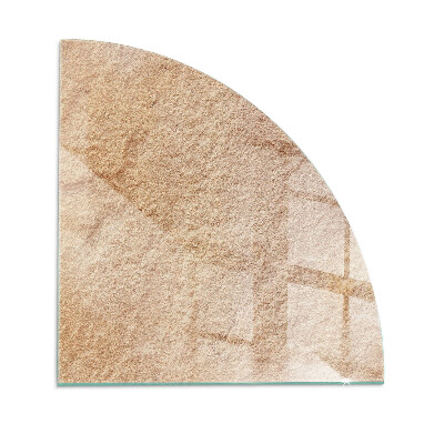 Vetro sotto stufa trimestre Texture di pietra naturale