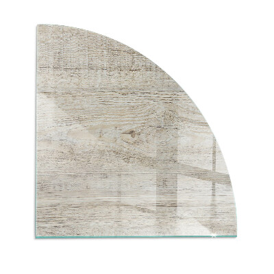 Vetro sotto stufa trimestre Texture di legno chiaro