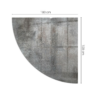 Vetro sotto stufa trimestre Texture superficiale grezza