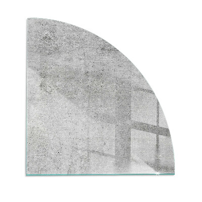 Vetro sotto il camino trimestre Texture di cemento grezzo