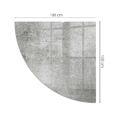 Vetro sotto il camino trimestre Texture di cemento grezzo