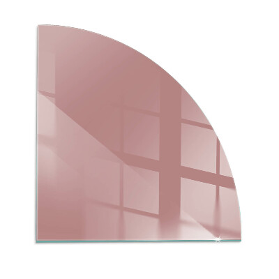 Vetro sotto stufa trimestre Colore rosa