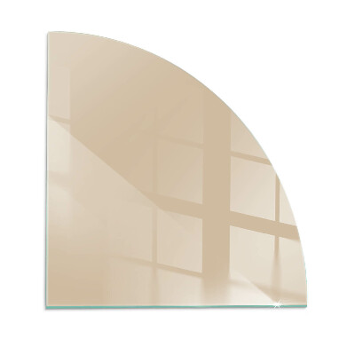 Vetro sotto stufa trimestre Colore Beige