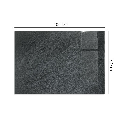 Vetro sotto stufa rettangolare Texture di pietra naturale