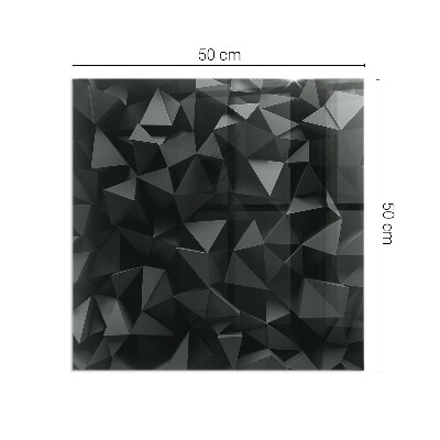 Vetro sotto stufa rettangolare Geometria tridimensionale