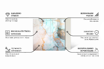 Vetro sotto stufa rettangolare Geometria tridimensionale