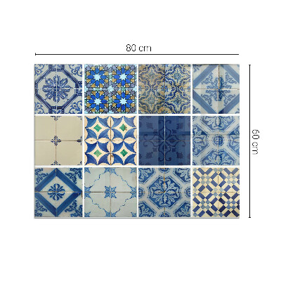 Vetro sotto stufa rettangolare Modelli di piastrelle in ceramica