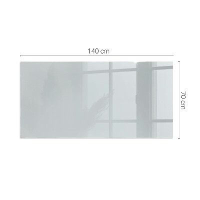 Vetro sotto stufa rettangolare Colore grigio