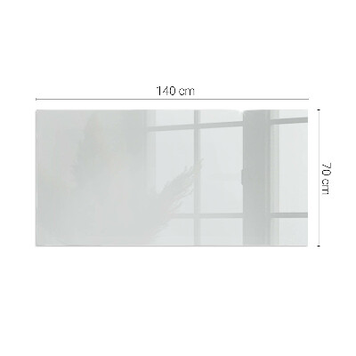 Vetro sotto stufa rettangolare Colore grigio