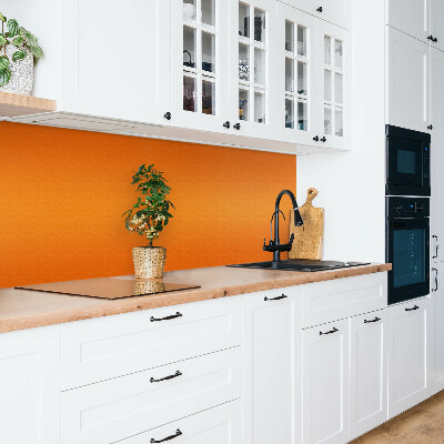 Pannello decorativo in pvc colore arancione