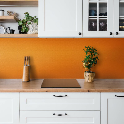 Pannello decorativo in pvc colore arancione