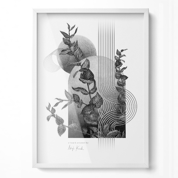 Bianca Cornice Elegante 50x70 cm