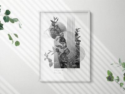 Bianca Cornice Elegante 50x70 cm