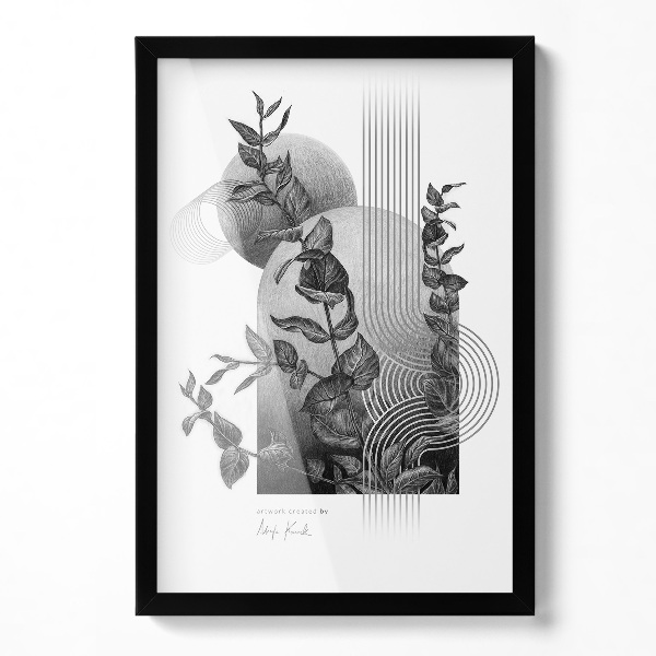 Nera Cornice Da Parete 40x60 cm