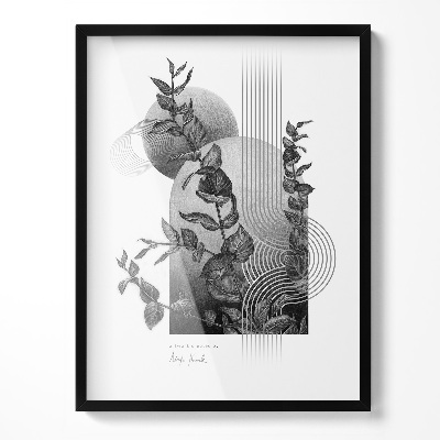 Nera Cornice Per Poster 60x80 cm