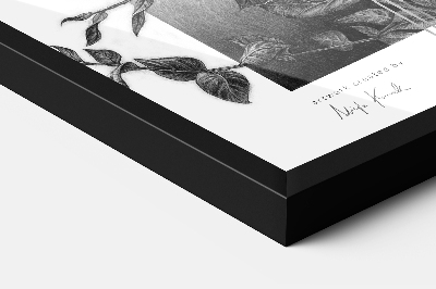 Nera Cornice Per Poster 60x80 cm