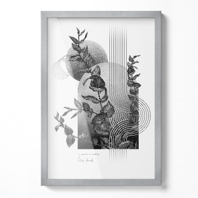 Argentata Cornice Per Poster 40x60 cm