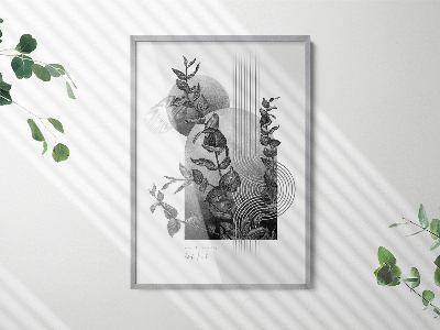 Argentata Cornice Per Stampe 70x100 cm