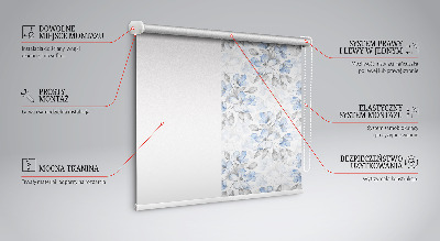 Tenda a rullo in tessuto per arredamento casa