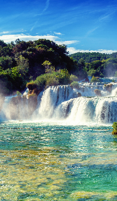 Tenda a rullo per finestra modello cascata
