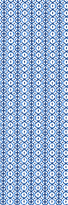 Tenda a rullo interna per finestra nel colore blu