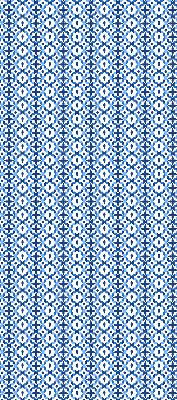 Tenda a rullo interna per finestra nel colore blu