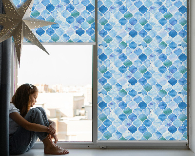 Tenda a rullo per finestra con design a schema di lampada per interni
