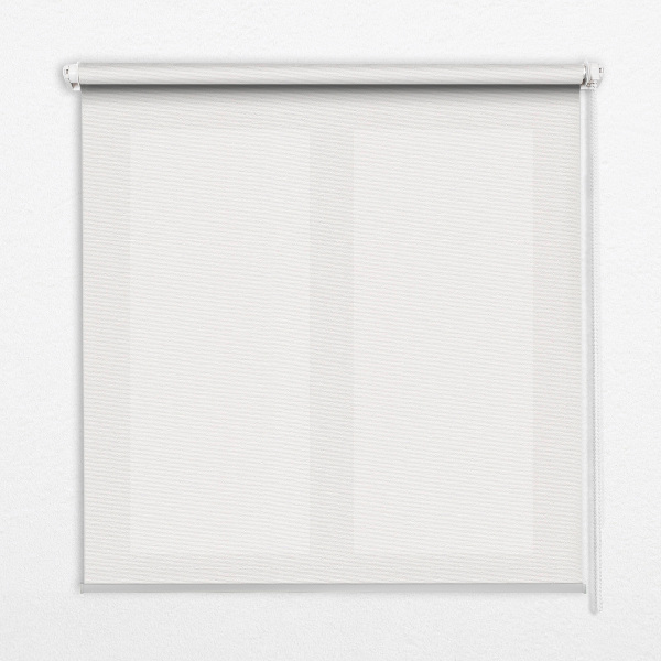 Tenda a rullo in tessuto di colore bianco