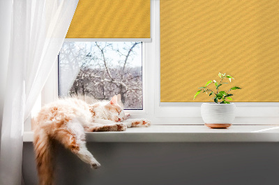 Tenda a rullo da interno nel colore arancio