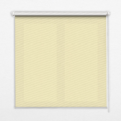 Tenda a rullo per finestra di colore giallo chiaro