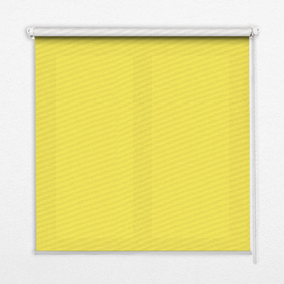 Tenda a rullo per finestra di colore giallo