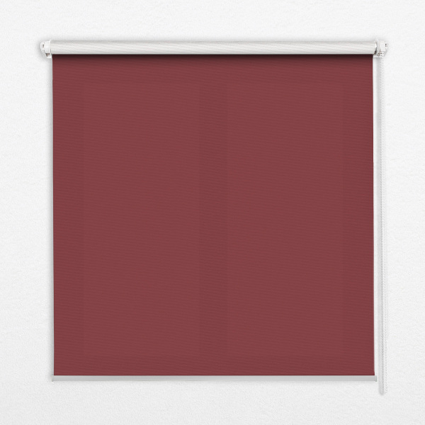 Tenda a rullo in tessuto colore bordeaux