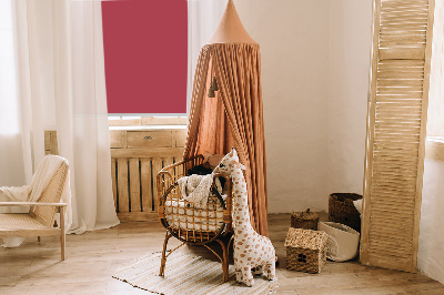Tenda a rullo per finestra di colore rosso scuro
